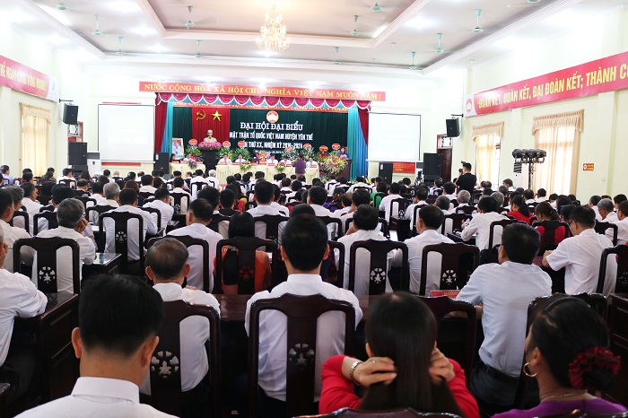 Đại hội đại biểu MTTQ các huyện, thành phố nhiệm kỳ 2019-2024