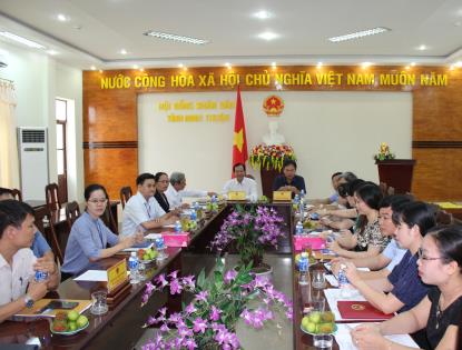Ảnh Hội nghị trao đổi kinh nghiệm hoạt động HĐND 14 tỉnh Trung du và Miền núi phía Bắc lần thứ 3