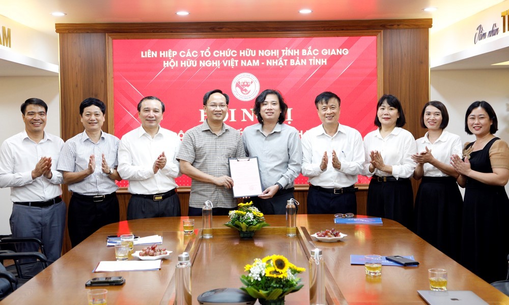 Công bố quyết định thành lập Chi hội Hữu nghị Việt – Nhật Tập đoàn ICOGroup Bắc Giang