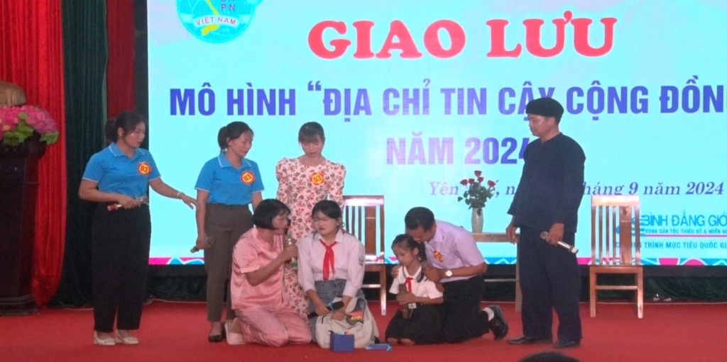 PHỤ NỮ HUYỆN YÊN THẾ: GIAO LƯU CHIA SẺ KINH NGHIỆM GIỮA CÁC MÔ HÌNH ĐỊA CHỈ TIN CẬY CỘNG ĐỒNG NĂM...