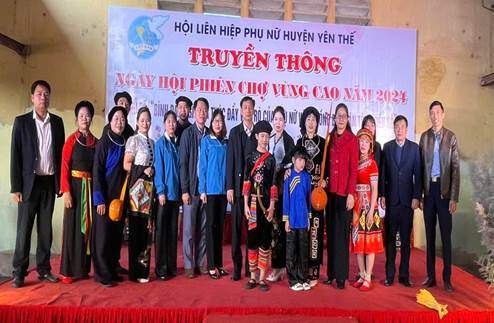 HỘI LHPN HUYỆN YÊN THẾ TỔ CHỨC “NGÀY HỘI PHIÊN CHỢ VÙNG CAO”