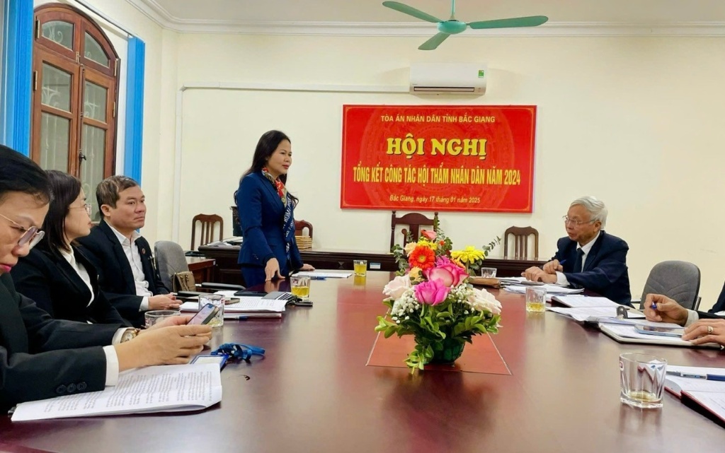 Hội nghị tổng kết công tác Hội thẩm Tòa án nhân dân tỉnh năm 2024
