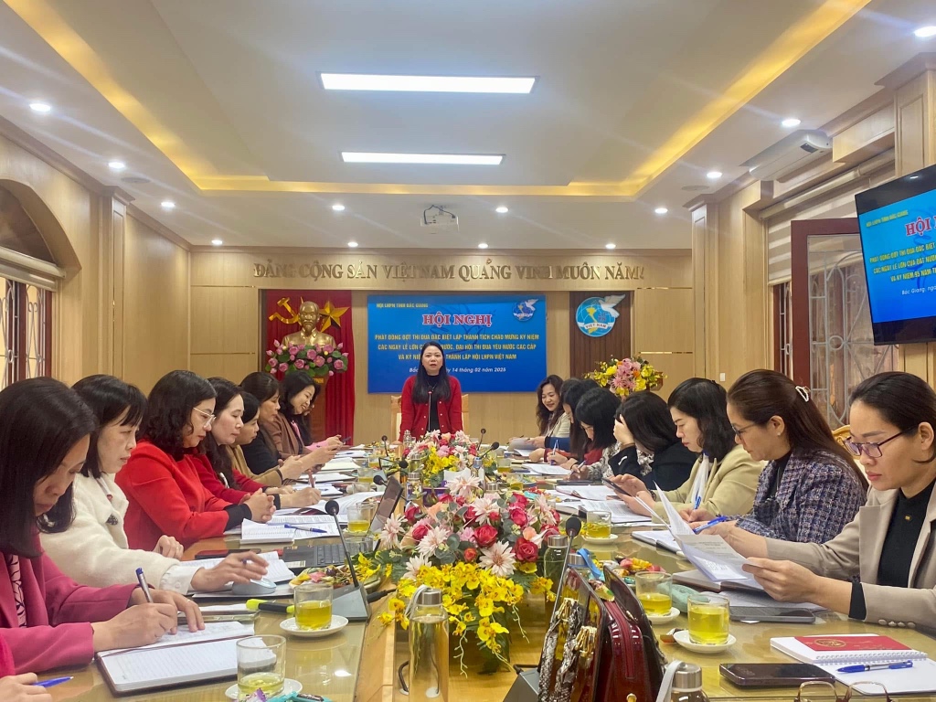 Hội LHPN tỉnh Bắc Giang phát động Đợt thi đua đặc biệt lập thành tích chào mừng kỷ niệm các ngày...