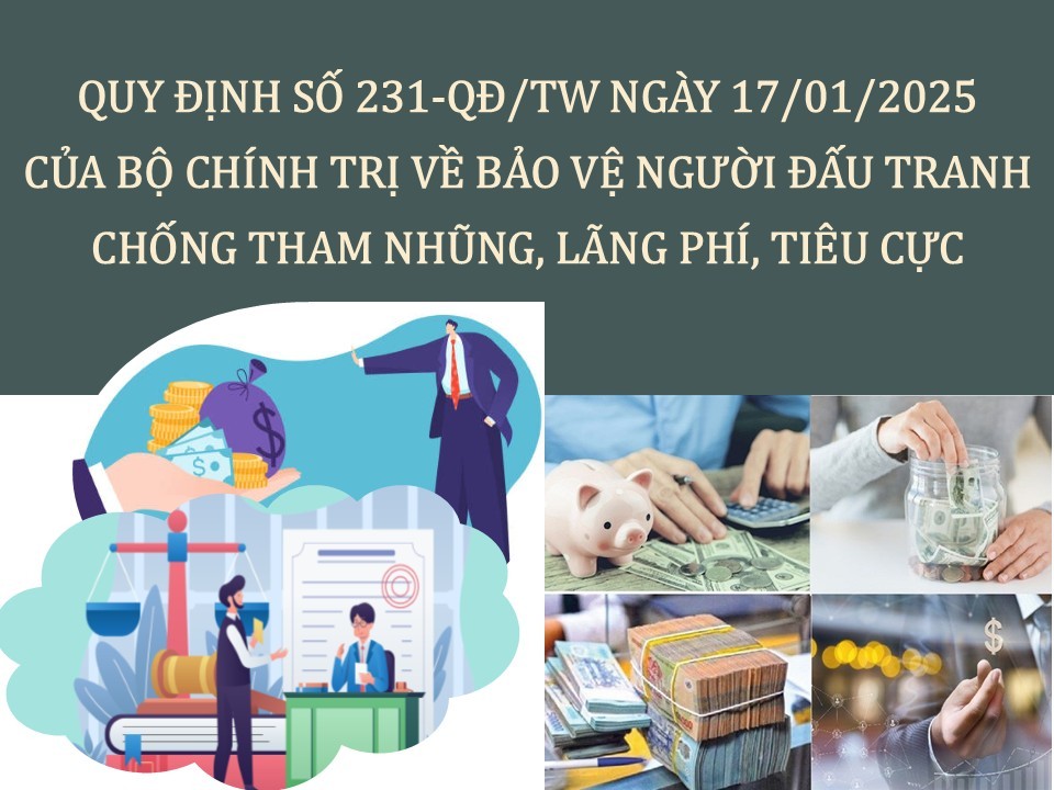 Chỉ đạo quán triệt, triển khai thực hiện Quy định 231-QĐ/TW  của Bộ Chính trị