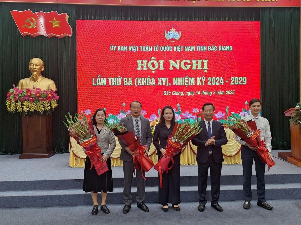 Ủy ban MTTQ Bắc Giang có tân Phó Chủ tịch