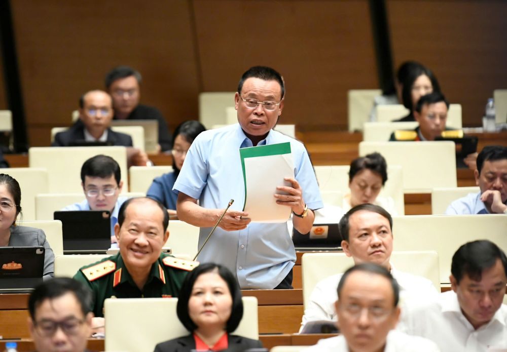 Đại biểu Quốc hội Nguyễn Như So thảo luận về phát triển kinh tế - xã hội
