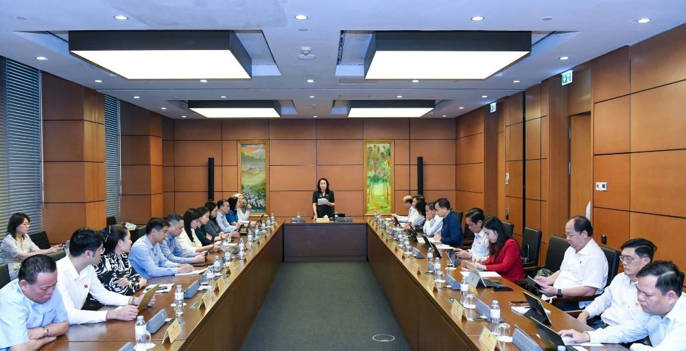 Đoàn ĐBQH tỉnh Bắc Ninh tham gia thảo luận ở Tổ góp ý kiến vào dự án Luật sửa đổi, bổ sung một số...