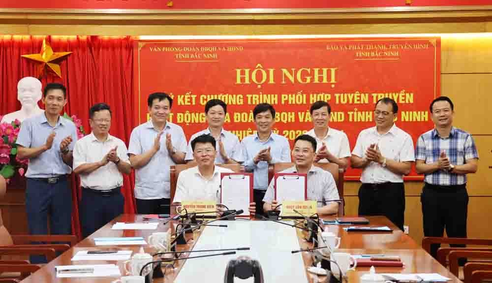 Hội nghị Ký kết Chương trình phối hợp tuyên truyền, nhiệm kỳ 2026-2031