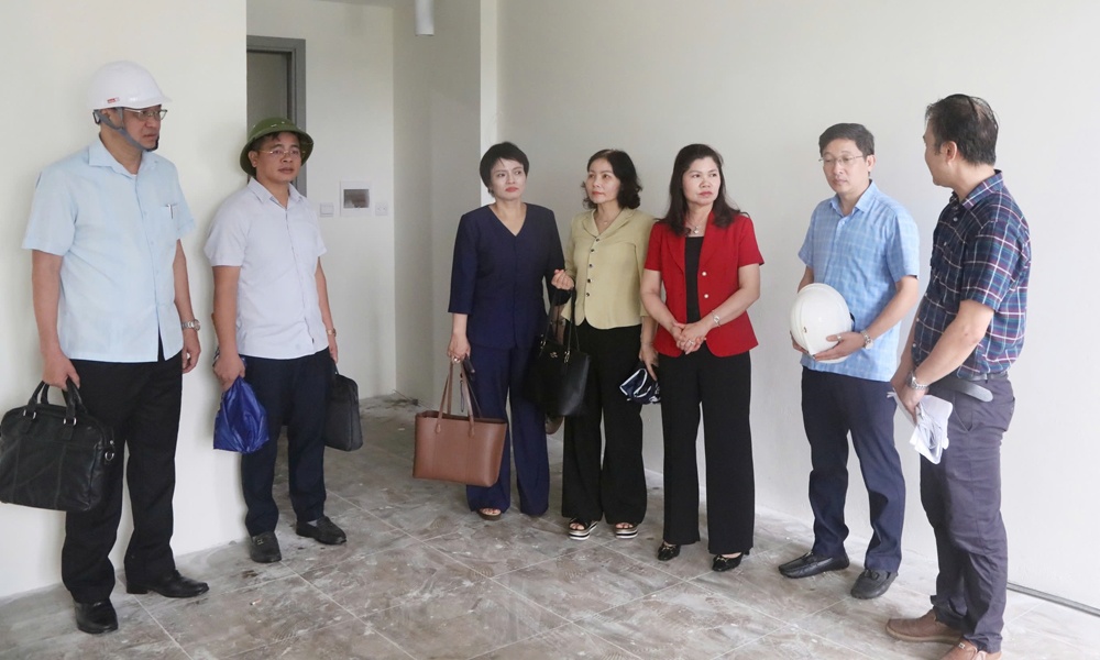 Thường trực HĐND tỉnh giám sát việc chấp hành pháp luật trong thực hiện dự án nhà ở xã hội tại xã...