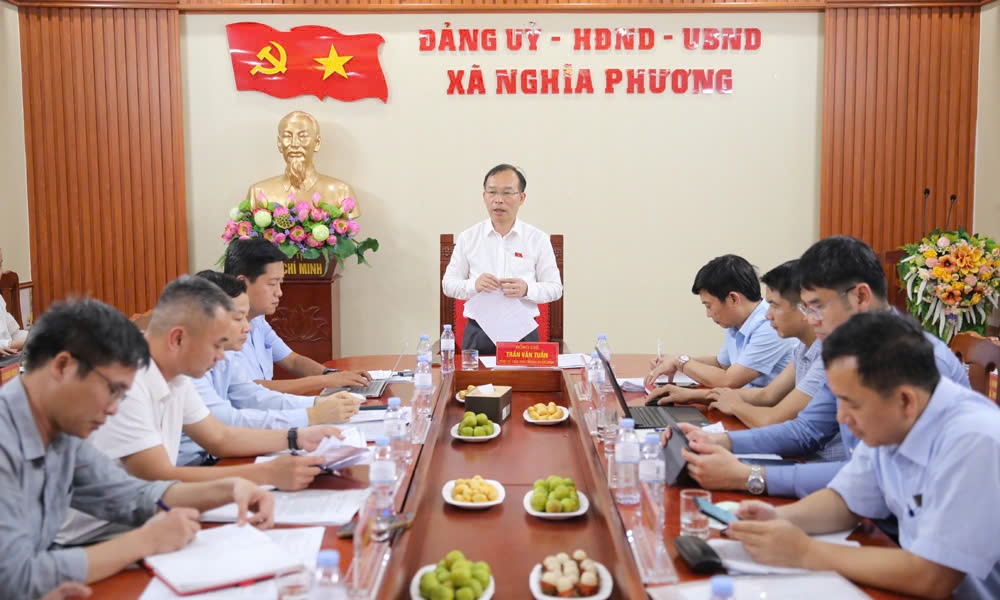 Đoàn giám sát của Đoàn ĐBQH tỉnh giám sát việc thực hiện chính sách, pháp luật về quản lý, sử...